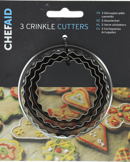 CHEF AID METAL PASTRY CUTTERS