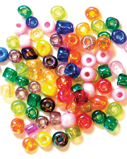 Extra Value: Beads: E Beads: Multi-Coloured