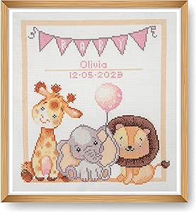 Counted Cross Stitich Kit New Baby