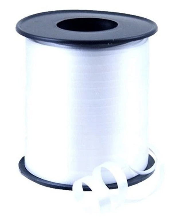 Amscan 991337 Balloon Ribbon 100Yd: White