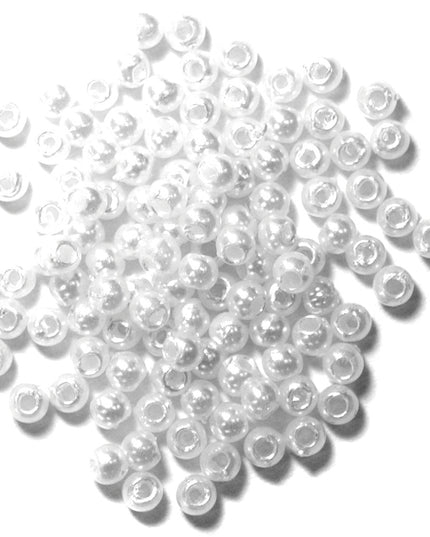 Extra Value: Beads: Pearl: 3mm: White