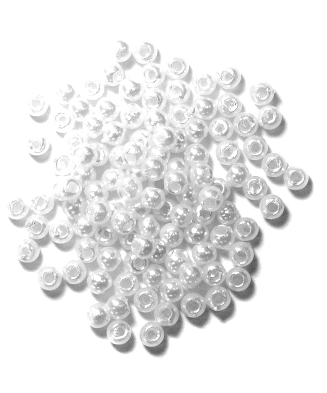 Extra Value: Beads: Pearl: 3mm: White