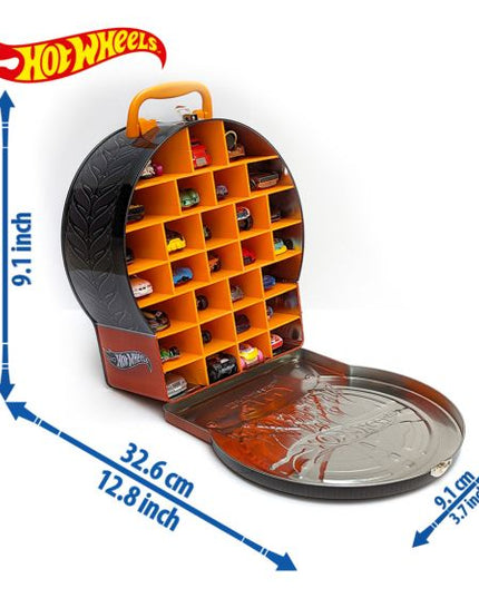 Hot Wheels Metallic Shaped Car Case With Handle