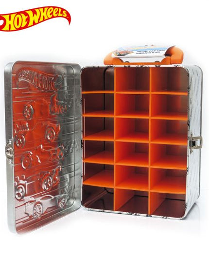 Vintage Hot Wheels Tin Car Storage Case ORG