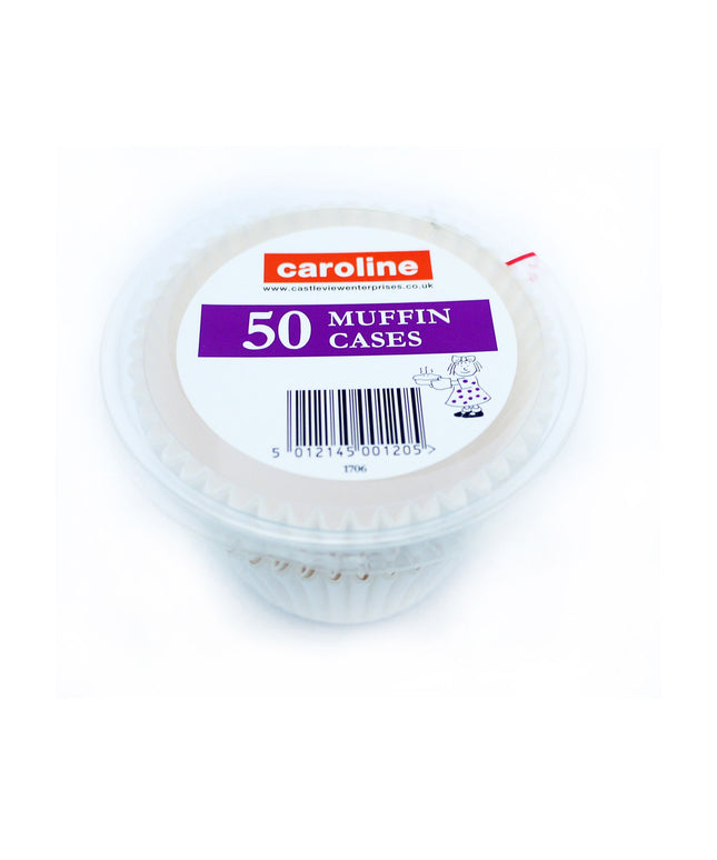 Caroline Cupcake Muffin Cases – 50 Pack