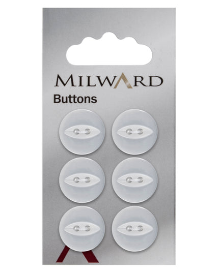 Buttons: Carded: 16mm: Pack of 6: Code A
