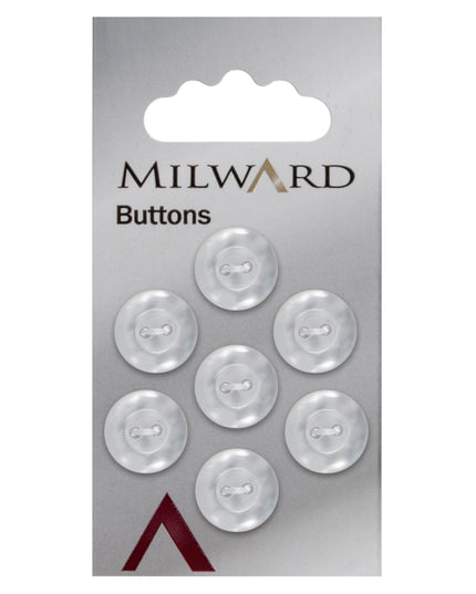 Buttons: Carded: 14mm: Pack of 7: Code A