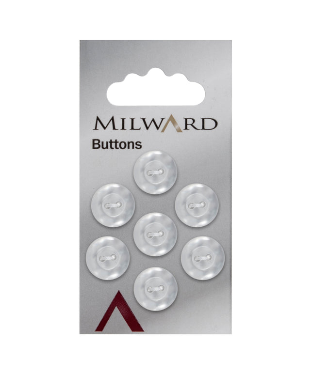 Buttons: Carded: 14mm: Pack of 7: Code A