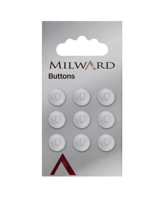 Buttons: Carded: 10mm: Pack of 9: Code A