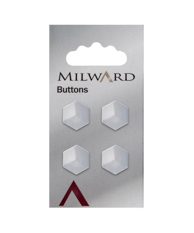 Buttons: Carded: 15mm: Pack of 4: Code C