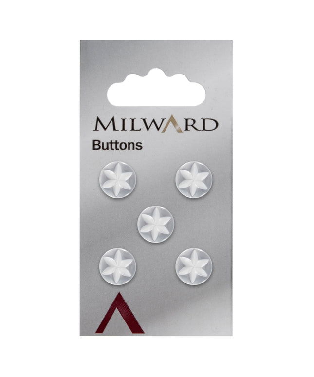 Buttons: Carded: 11mm: Pack of 5: Code B
