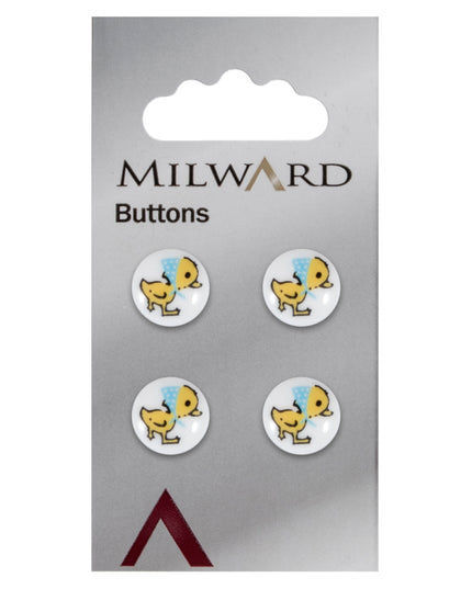 Buttons: Carded: 13mm: Pack of 4: Code C