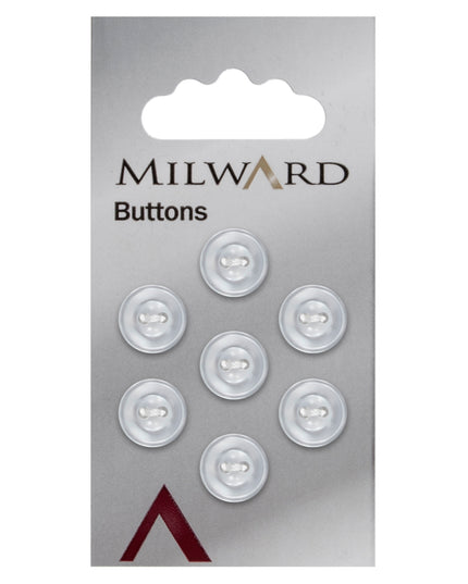 Buttons: Carded: 11mm: Pack of 7: Code A