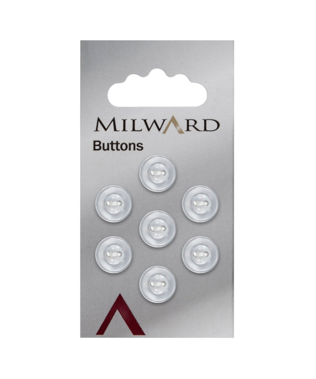 Buttons: Carded: 11mm: Pack of 7: Code A