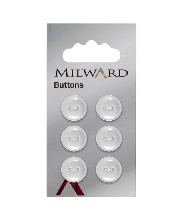 Buttons: Carded: 13mm: Pack of 6: Code B