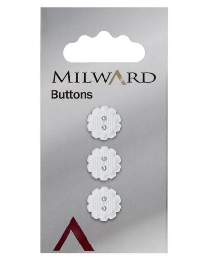 Buttons: Carded: 15mm: Pack of 3: Code E