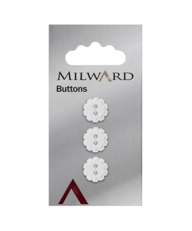 Buttons: Carded: 15mm: Pack of 3: Code E
