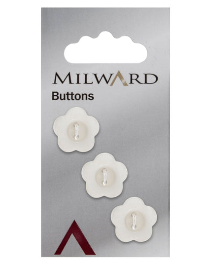 Buttons: Carded: 17mm: Pack of 3: Code E