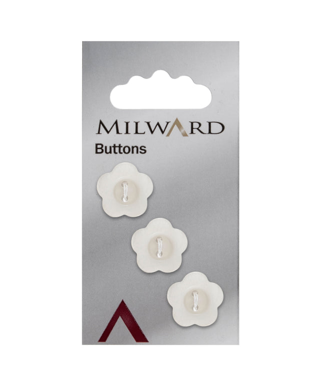 Buttons: Carded: 17mm: Pack of 3: Code E