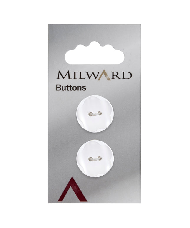 Buttons: Carded: 20mm: Pack of 2: Code E