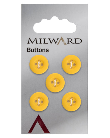 Buttons: Carded: 12mm: Pack of 5: Code B