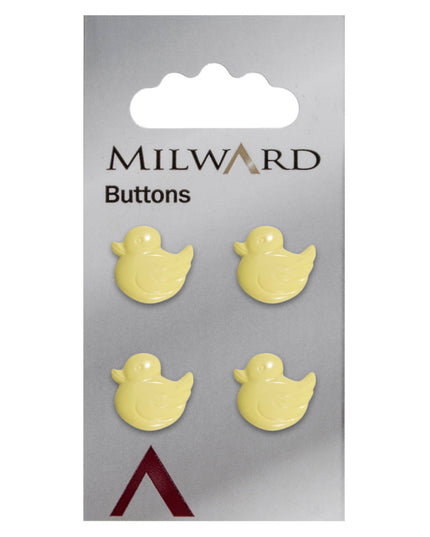 Buttons: Carded: 13mm: Pack of 4: Code B