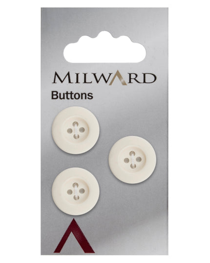 Buttons: Carded: 17mm: Pack of 3: Code B