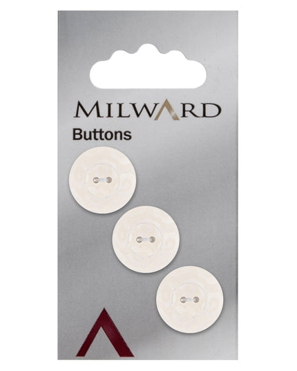 Buttons: Carded: 17mm: Pack of 3: Code C