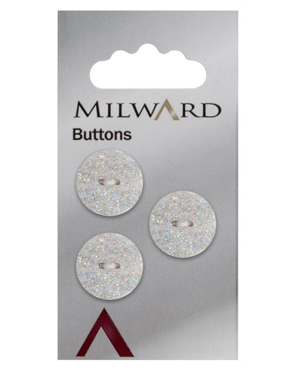Buttons: Carded: 17mm: Pack of 3: Code D