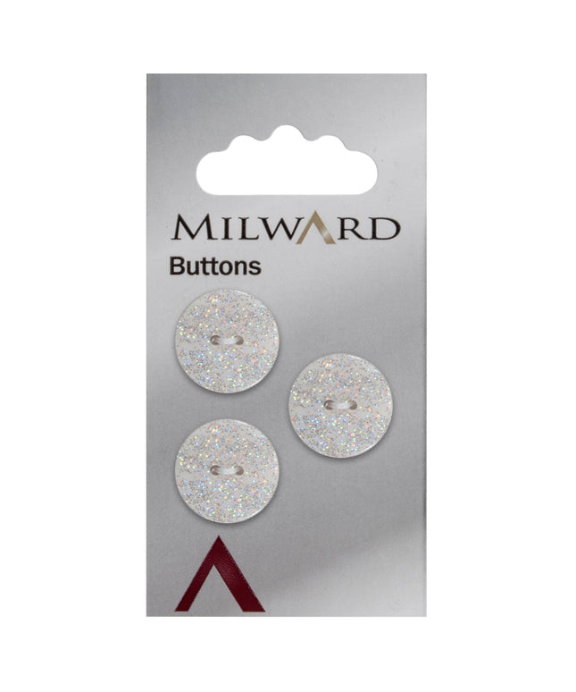 Buttons: Carded: 17mm: Pack of 3: Code D
