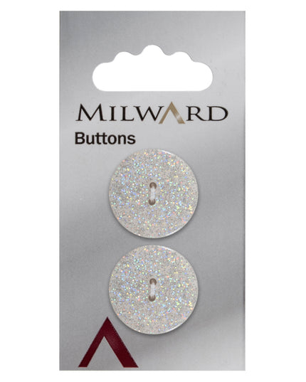Buttons: Carded: 22mm: Pack of 2: Code D