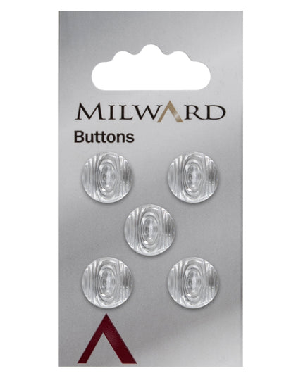 Buttons: Carded: 12mm: Pack of 5: Code B