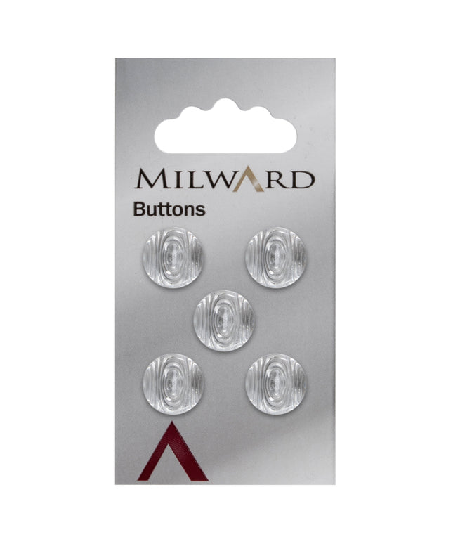 Buttons: Carded: 12mm: Pack of 5: Code B