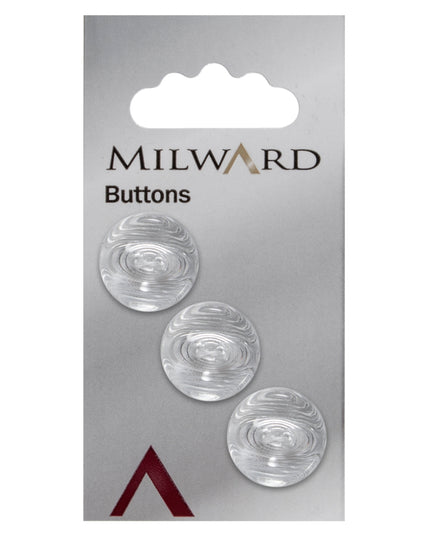 Buttons: Carded: 17mm: Pack of 3: Code B