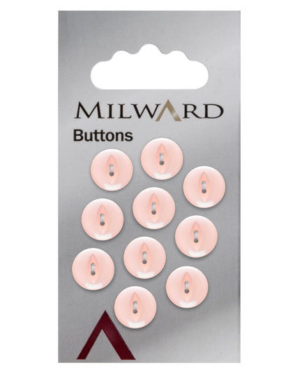 Buttons: Carded: 10mm: Pack of 10: Code A