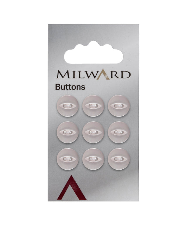 Buttons: Carded: 11mm: Pack of 9: Code A