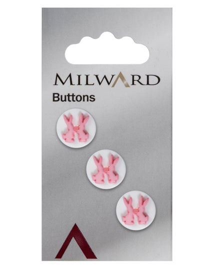 Buttons: Carded: 14mm: Pack of 3: Code C