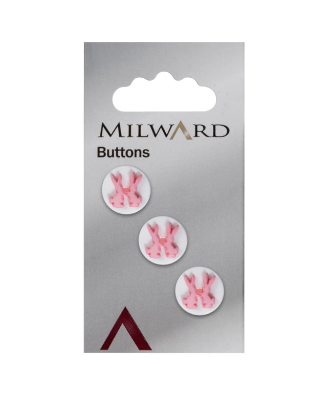 Buttons: Carded: 14mm: Pack of 3: Code C