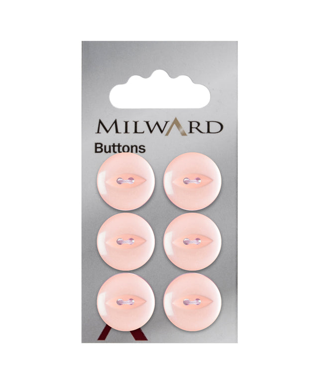 Buttons: Carded: 16mm: Pack of 6: Code A