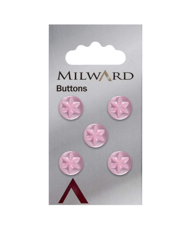 Buttons: Carded: 11mm: Pack of 5: Code B