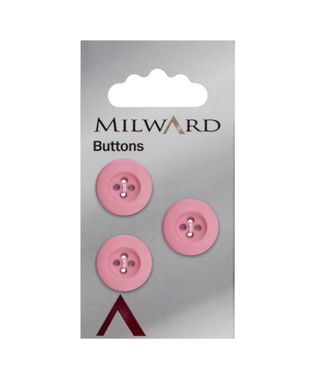 Buttons: Carded: 17mm: Pack of 3: Code B