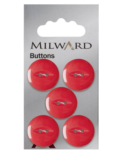 Buttons: Carded: 19mm: Pack of 5: Code A