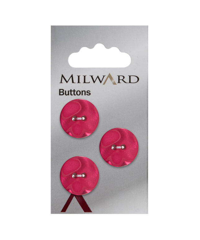 Buttons: Carded: 17mm: Pack of 3: Code C