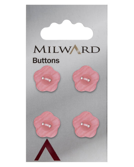 Buttons: Carded: 15mm: Pack of 4: Code E