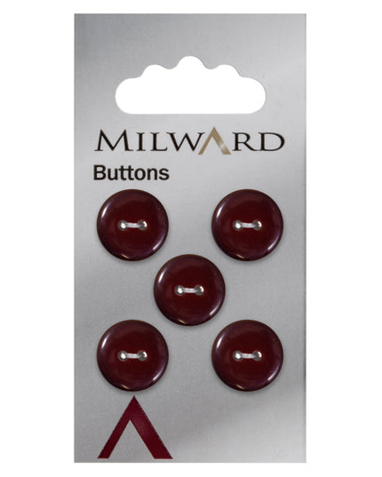 Buttons: Carded: 14mm: Pack of 5: Code D
