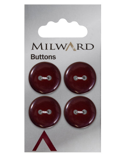 Buttons: Carded: 19mm: Pack of 4: Code D