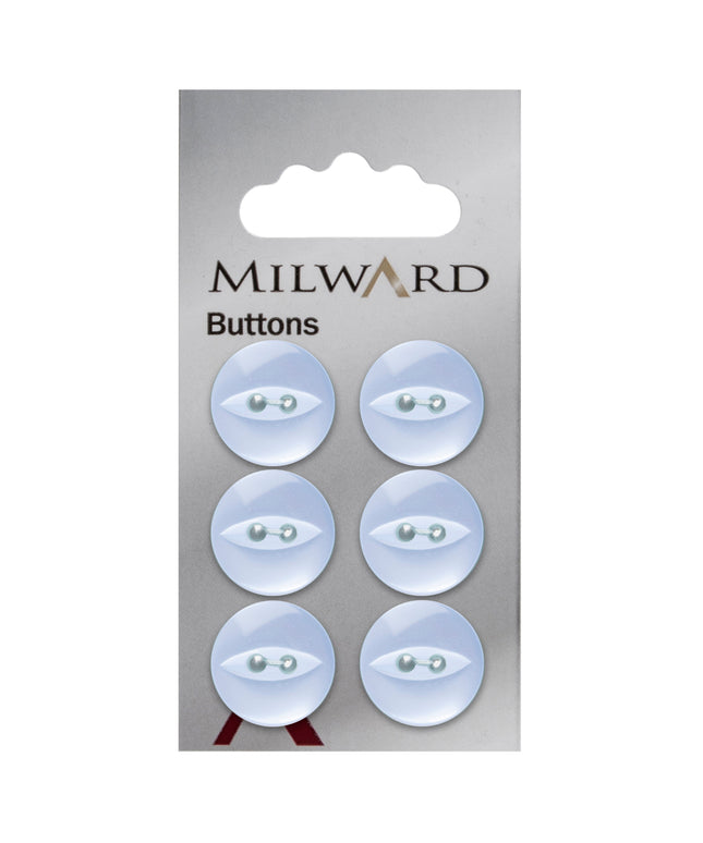 Buttons: Carded: 16mm: Pack of 6: Code A