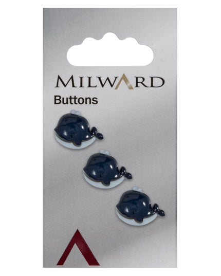 Buttons: Carded: 16mm: Pack of 3: Code D