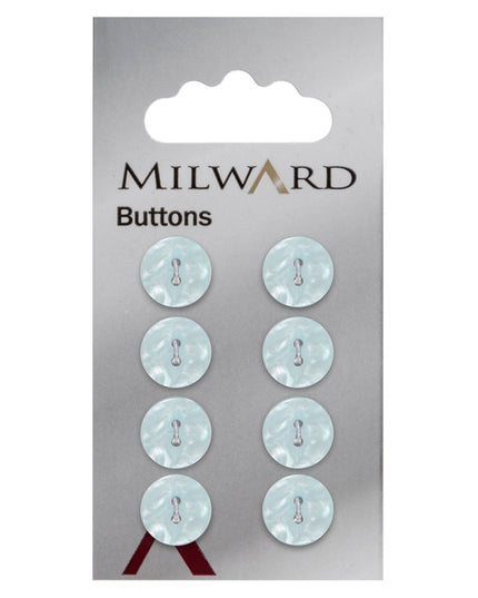 Buttons: Carded: 11mm: Pack of 8: Code B