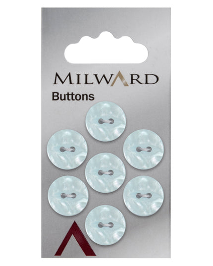 Buttons: Carded: 14mm: Pack of 7: Code B